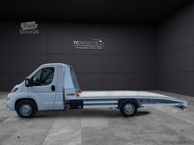 Bestelwagen autodrager PEUGEOT Boxer Abschleppwagen AHK 3,5t Klima VDI2700 Zert