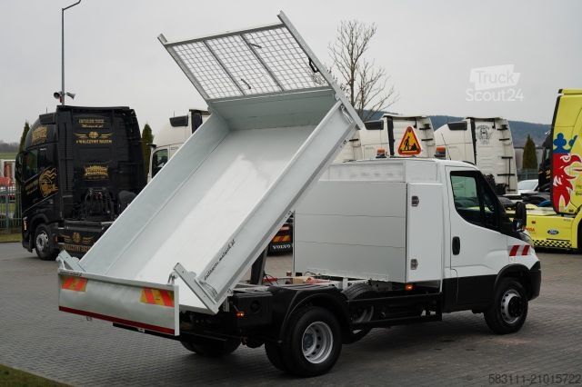 Fourgon benne basculante IVECO DAILY 70-180 / WYWROTKA TYLNOZSYPOWA / DMC 7 TON