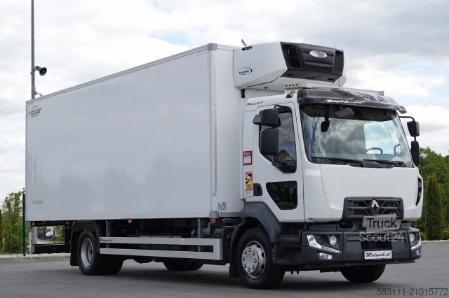 Koelwagen RENAULT D 16 260 / 4X2 / REFRIDGERATOR - 6,8 M / BI TEMP