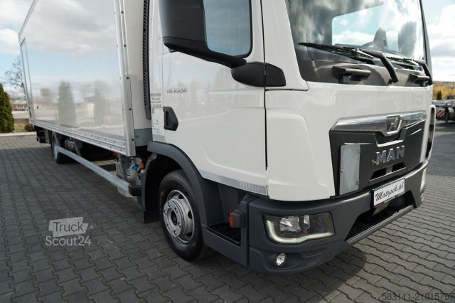 Camion jumbo MAN TGL 12.250 / SOLÓWKA / KONTENER 8 M / WINDA / BO
