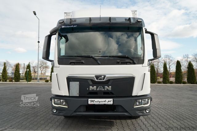 Camion jumbo MAN TGL 12.250 / SOLÓWKA / KONTENER 8 M / WINDA / BO