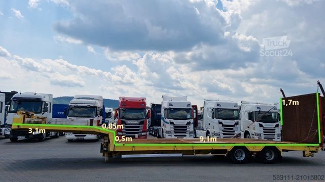 Низкорамный полуприцеп  VEREM  / NACZEPA LAWETA / NISKOPODWOZIOWA / 13.M