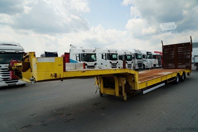 Низкорамный полуприцеп  VEREM  / NACZEPA LAWETA / NISKOPODWOZIOWA / 13.M