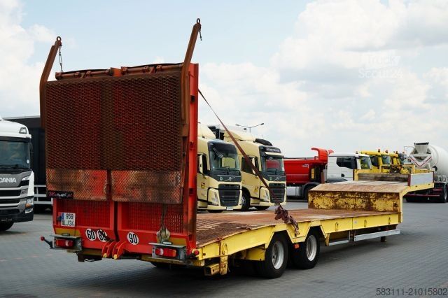 Низкорамный полуприцеп  VEREM  / NACZEPA LAWETA / NISKOPODWOZIOWA / 13.M