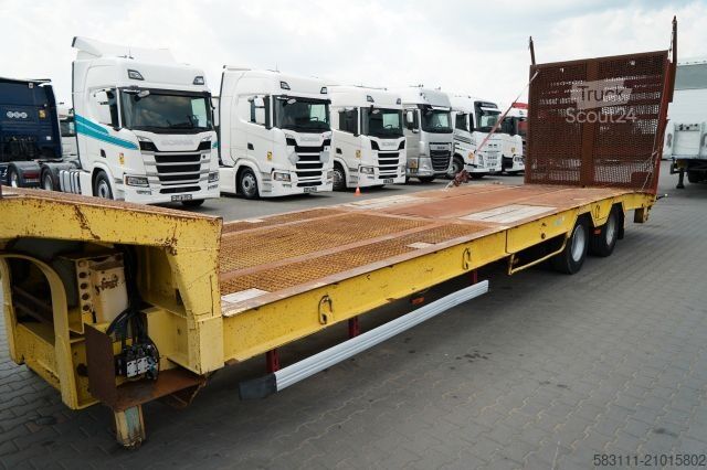 Низкорамный полуприцеп  VEREM  / NACZEPA LAWETA / NISKOPODWOZIOWA / 13.M