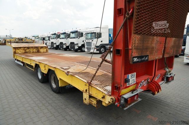 Низкорамный полуприцеп  VEREM  / NACZEPA LAWETA / NISKOPODWOZIOWA / 13.M