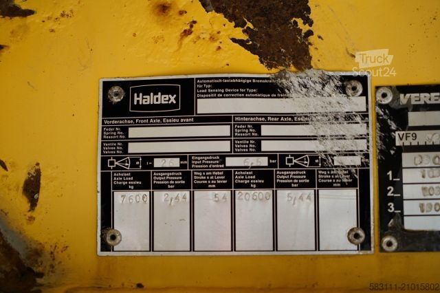 Низкорамный полуприцеп  VEREM  / NACZEPA LAWETA / NISKOPODWOZIOWA / 13.M