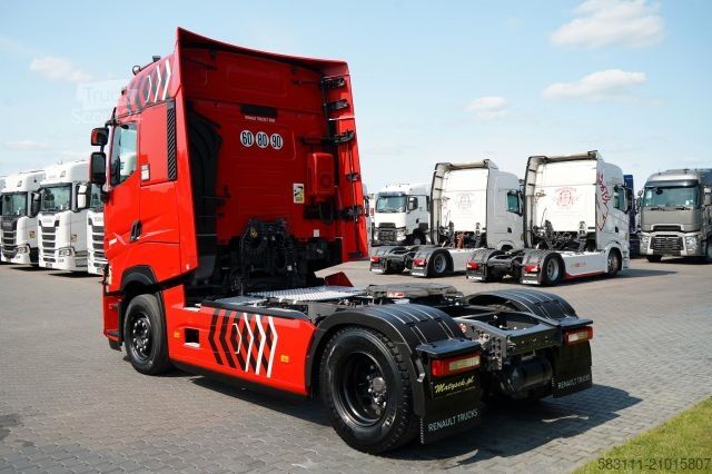 Standard tractor unit RENAULT T 480 / 13L / RETARDER / I-PARK COOL / OPONY 100