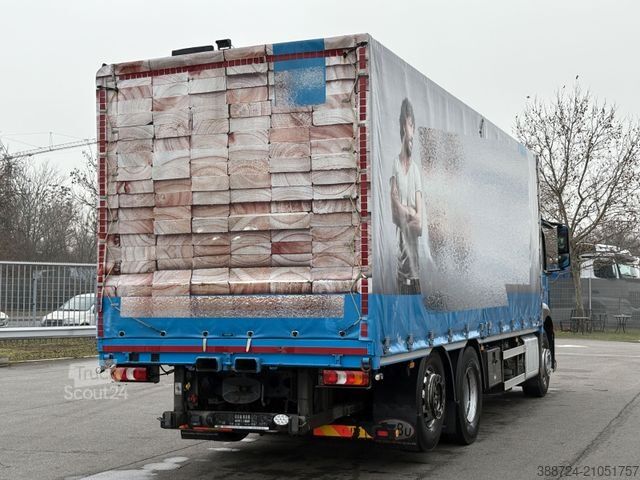 Plattewagen met zeil MERCEDES-BENZ Antos2536*E6c*AHK*Lenk-Lift*Klima*Kamera*TÜV*