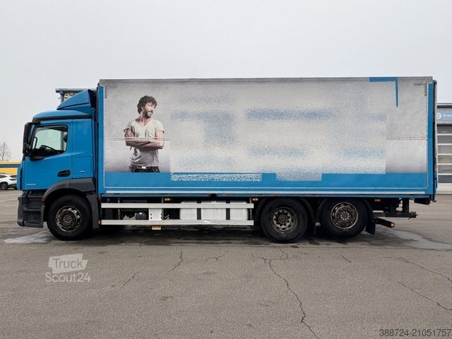 Plattewagen met zeil MERCEDES-BENZ Antos2536*E6c*AHK*Lenk-Lift*Klima*Kamera*TÜV*