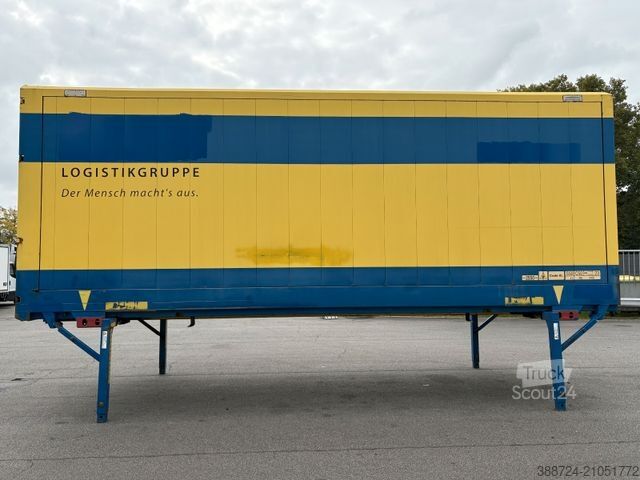 Semi-remorque à carrosserie interchangeable KRONE WK 7,3STG*Wechselbrücke*BDF-Systeme**Kleider*