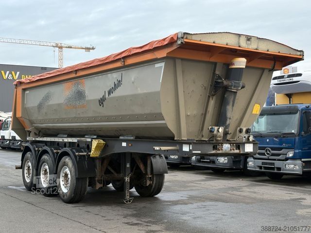 Полуприцеп-самосвал REISCH 30m³*Alu*Lift*Hinterkipper*elektrischeRollplane*