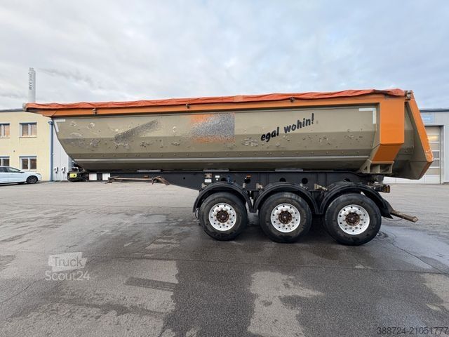 Полуприцеп-самосвал REISCH 30m³*Alu*Lift*Hinterkipper*elektrischeRollplane*