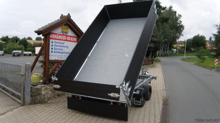 Benne trilaterial Saris K3 356 184 3500 Tandem 3-Seiten Kipper