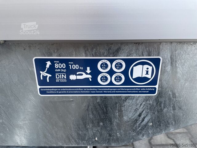 Wywrotka trójstronna Saris K3 356 184 3500 Tandem 3-Seiten Kipper