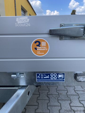 Tippvagn 3-vägs Saris K1 256 150 1500 1 Heckkipper