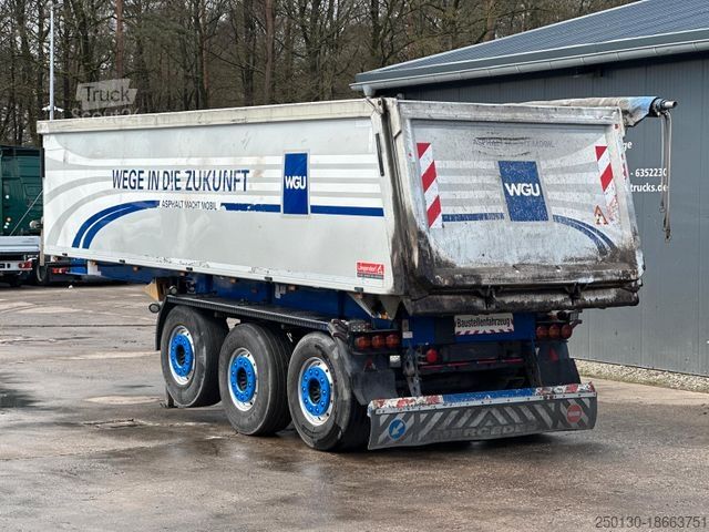 Tipper semitrailer LANGENDORF SKA 24/30 Alu-Thermo-Kippauflieger, Liftachse
