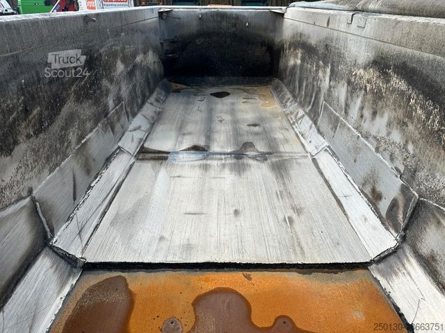 Tipper semitrailer LANGENDORF SKA 24/30 Alu-Thermo-Kippauflieger, Liftachse