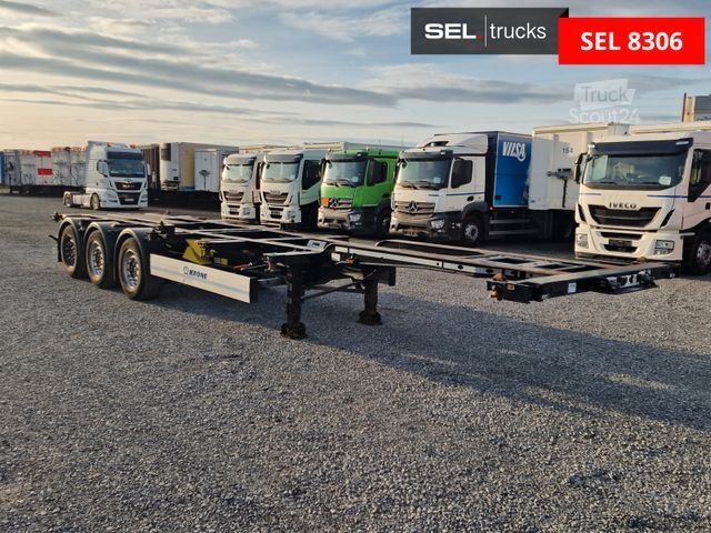 Swap body semitrailer KRONE SD / Liftachse / Teleskop