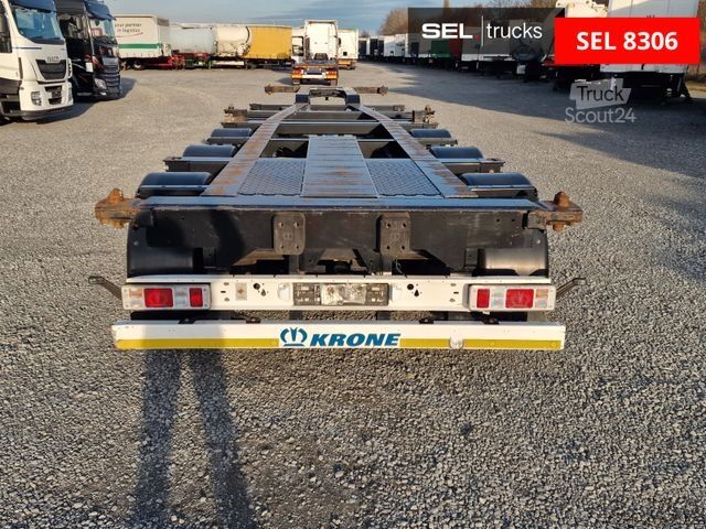 Swap body semitrailer KRONE SD / Liftachse / Teleskop