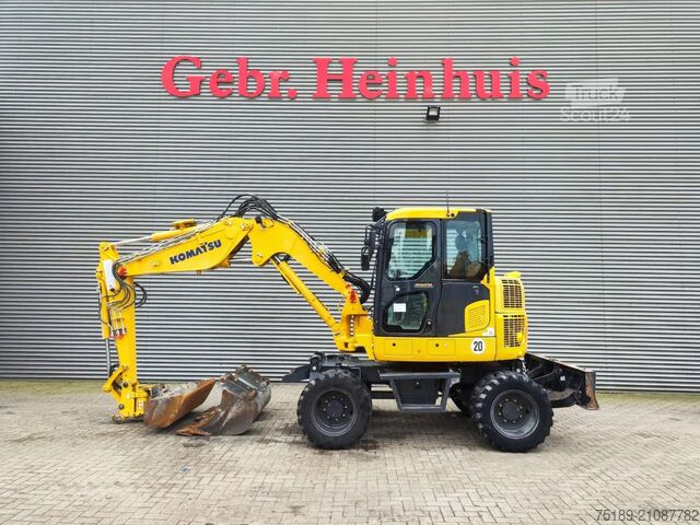 Wheel excavator Komatsu PW 98 MR-10