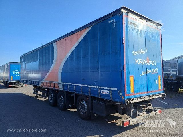 Naczepa otwarta z plandeką Schmitz Cargobull Curtainsider Standard Staplerhalterung Getränke