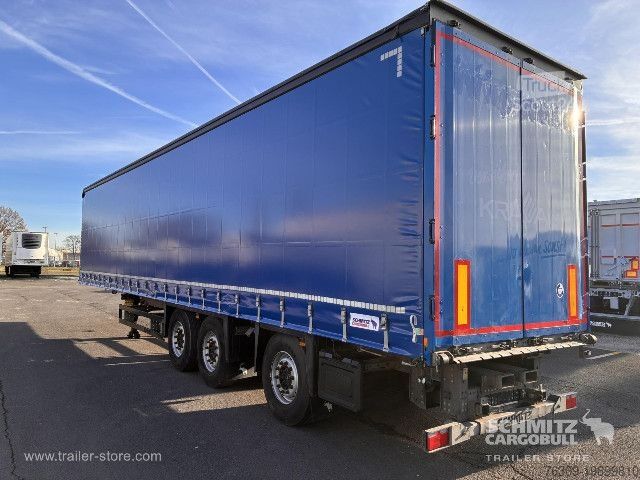Naczepa otwarta z plandeką Schmitz Cargobull Curtainsider Standard Staplerhalterung Getränke
