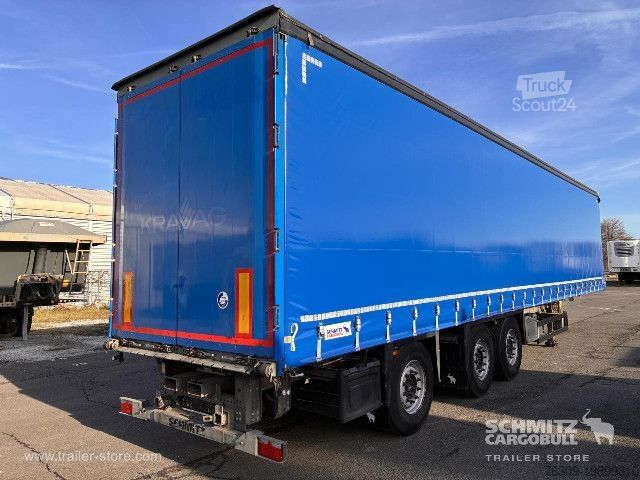 Naczepa otwarta z plandeką Schmitz Cargobull Curtainsider Standard Staplerhalterung Getränke