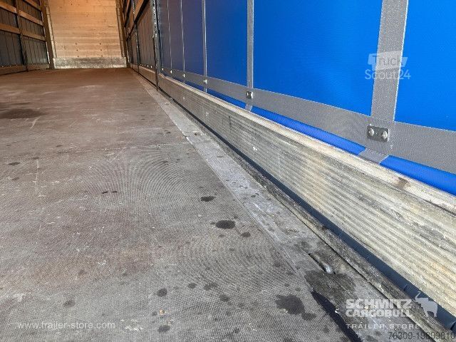 Naczepa otwarta z plandeką Schmitz Cargobull Curtainsider Standard Staplerhalterung Getränke
