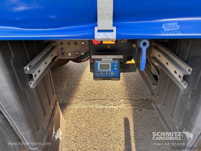 Naczepa otwarta z plandeką Schmitz Cargobull Curtainsider Standard Staplerhalterung Getränke