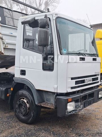 Trevägs tippbil IVECO 80E18 6 ZYLINDER TECTOR MEILLER KIPPER EUROCARGO