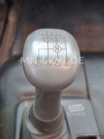 Trevägs tippbil IVECO 80E18 6 ZYLINDER TECTOR MEILLER KIPPER EUROCARGO