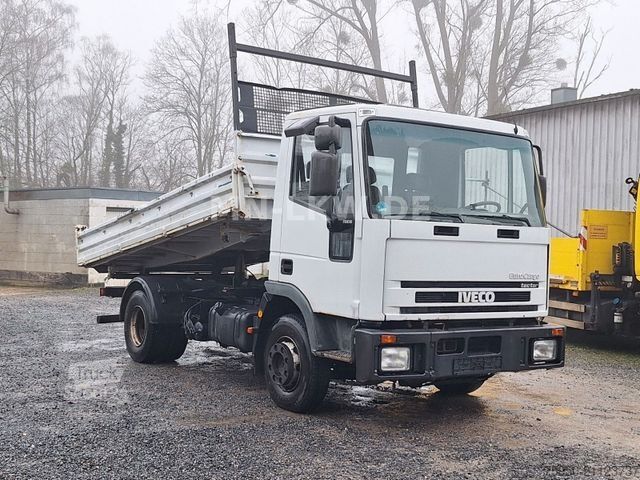 Tippbil skåpbil IVECO 80E18 6 ZYLINDER TECTOR MEILLER KIPPER EUROCARGO