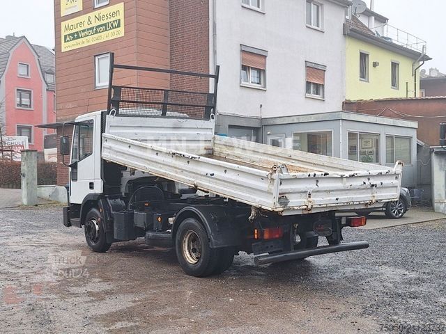 Tippbil skåpbil IVECO 80E18 6 ZYLINDER TECTOR MEILLER KIPPER EUROCARGO