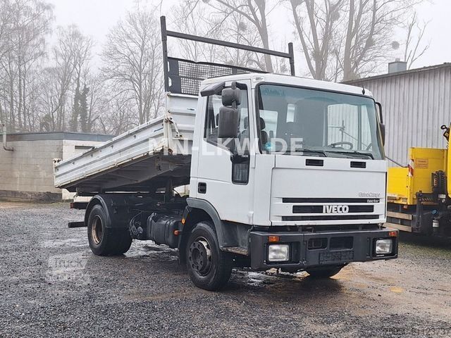 Tippbil skåpbil IVECO 80E18 6 ZYLINDER TECTOR MEILLER KIPPER EUROCARGO