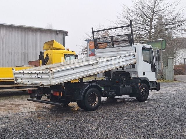 Tippbil skåpbil IVECO 80E18 6 ZYLINDER TECTOR MEILLER KIPPER EUROCARGO
