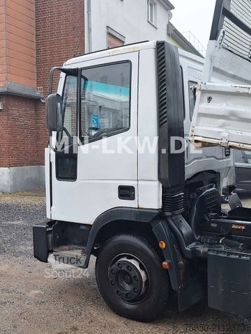 Tippbil skåpbil IVECO 80E18 6 ZYLINDER TECTOR MEILLER KIPPER EUROCARGO