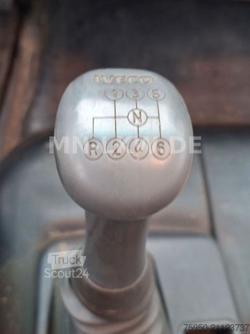 Tippbil skåpbil IVECO 80E18 6 ZYLINDER TECTOR MEILLER KIPPER EUROCARGO