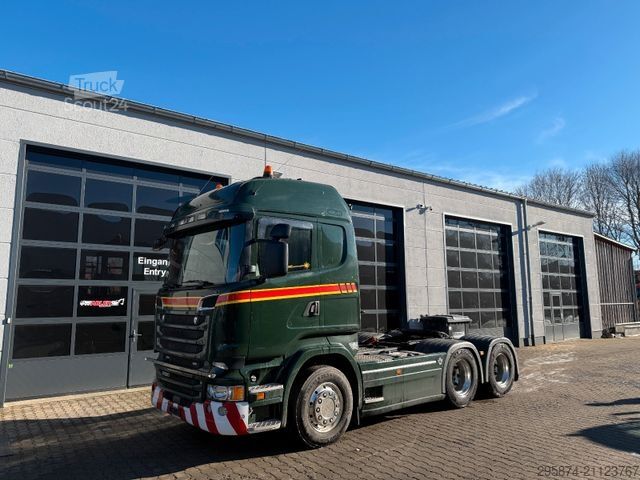 Standardowy ciągnik siodłowy SCANIA R 520 SZM Schwerlast 78t 6x4 Retarder