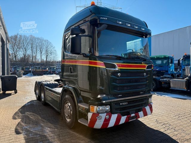 Standardowy ciągnik siodłowy SCANIA R 520 SZM Schwerlast 78t 6x4 Retarder