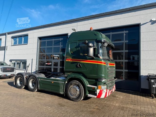 Standardowy ciągnik siodłowy SCANIA R 520 SZM Schwerlast 78t 6x4 Retarder