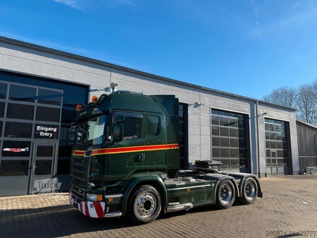 Standardowy ciągnik siodłowy SCANIA R 580 SZM Schwerlast 78t 6x4 Retarder