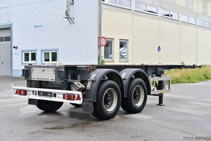 Ladskifteanhænger Blumhardt Con. Transport 1x20 Tandem 3150kg
