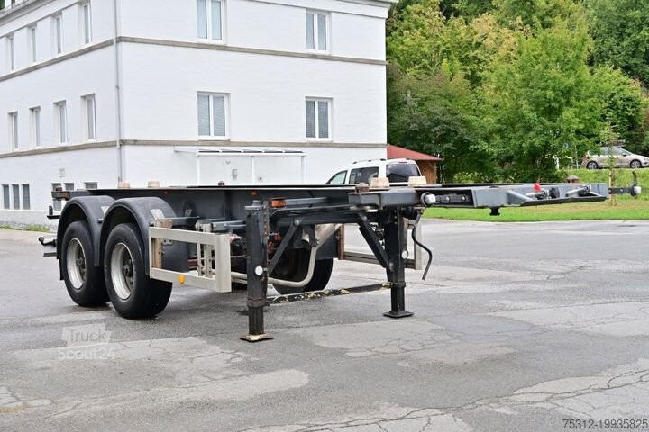Ladskifteanhænger Blumhardt Con. Transport 1x20 Tandem 3150kg