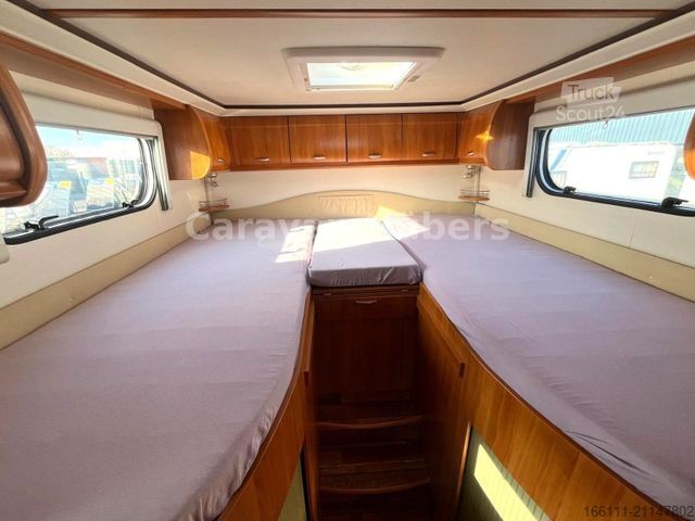 Semi-integrated camper HOBBY T 500 GESC - Einzelbetten - Klima -