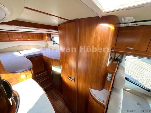 Semi-integrated camper HOBBY T 500 GESC - Einzelbetten - Klima -