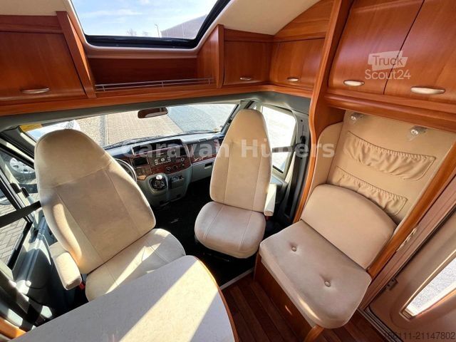 Semi-integrated camper HOBBY T 500 GESC - Einzelbetten - Klima -