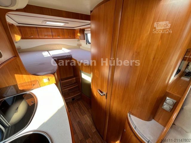 Semi-integrated camper HOBBY T 500 GESC - Einzelbetten - Klima -