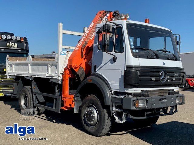 Camión volquete trilateral MERCEDES-BENZ 2024 AK 4x4, Tals AK 140.1 A3, Greifersteuerung