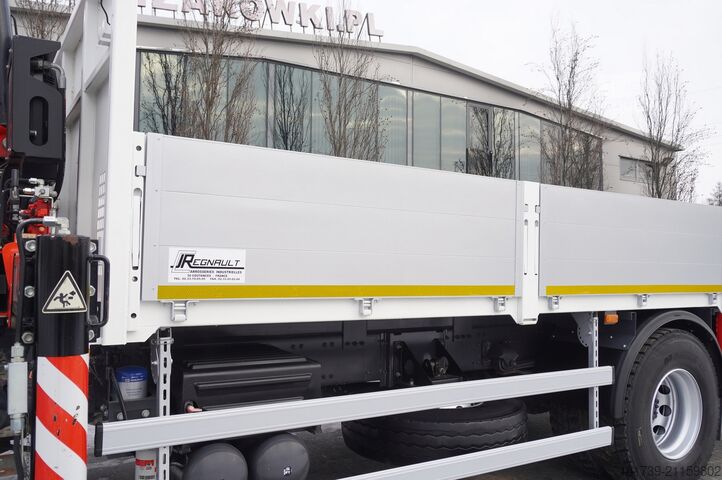 Platformă cu macara Renault RENAULT C280 DTI 8 / FASSI crane 8 m